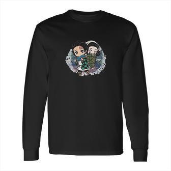 Demon Slayer Siblings Protection Long Sleeve T-Shirt | Favorety CA