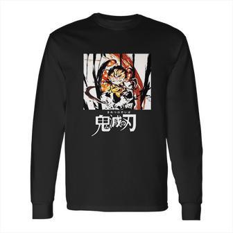 Demon Slayer Sword Cartoon Anime Long Sleeve T-Shirt | Favorety UK