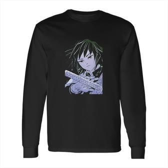 Demon Slayer Men With Sword Long Sleeve T-Shirt | Favorety AU