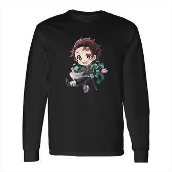 Demon Slayer Tanjirou Cartoon Character Long Sleeve T-Shirt | Favorety UK