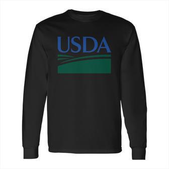 Department Of Agriculture Usda Classic Logo Long Sleeve T-Shirt | Favorety AU