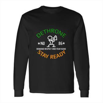 Dethrone Conor Mcgregor Walkout Long Sleeve T-Shirt | Favorety AU