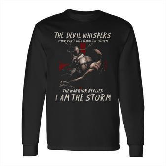 The Devil Whispers Long Sleeve T-Shirt | Favorety AU