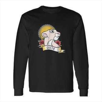 Disney Lion King Nala Queen Tattoo Yellow Graphic Long Sleeve T-Shirt | Favorety CA