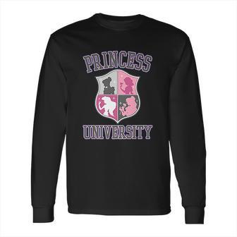 Disney Princess University College Text Logo Long Sleeve T-Shirt | Favorety DE