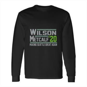 Dk Metcalf Making Seattle Great Again Long Sleeve T-Shirt | Favorety DE