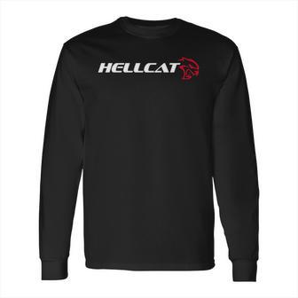 Dodge Hellcat Long Sleeve T-Shirt | Favorety