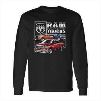 Dodge Ram Trucks Black Long Sleeve T-Shirt | Favorety CA