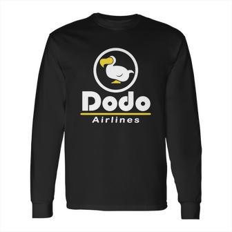 Dodo Airlines Shirt Long Sleeve T-Shirt | Favorety UK