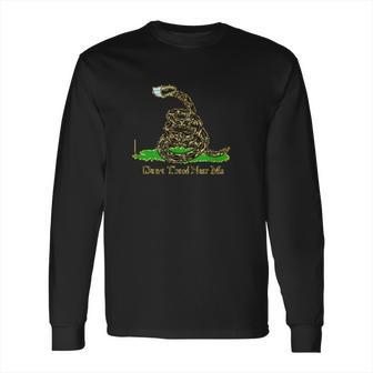 Dont Tread Near Me Funny Social Distancing Long Sleeve T-Shirt | Favorety