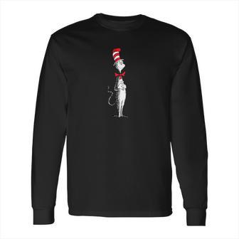 Dr Seuss Standing Cat Long Sleeve T-Shirt | Favorety CA