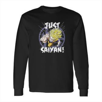 Dragon Ball Z Just Saiyan Long Sleeve T-Shirt | Favorety CA