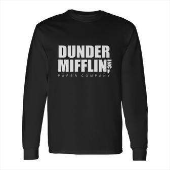 Dunder Mifflin Dunder Mifflin The Office Dundermifflin Paper Company Dwight Scranton Long Sleeve T-Shirt | Favorety AU