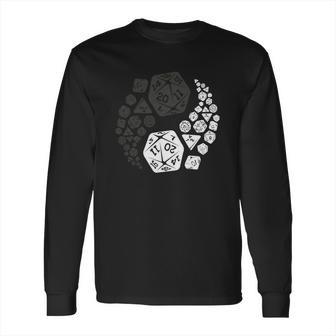 Dungeons And Dragons Yin Yang T-Shirt Long Sleeve T-Shirt | Favorety