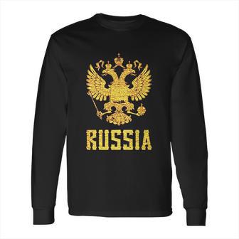 Eblem Of The Russian Federation Russia Arms Long Sleeve T-Shirt | Favorety UK