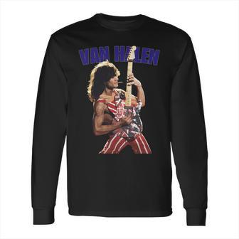 Edie Van Halen Rock Long Sleeve T-Shirt | Favorety