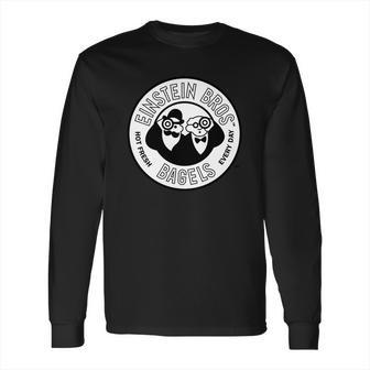 Einstein Bros Bagels Logo Brand Long Sleeve T-Shirt | Favorety