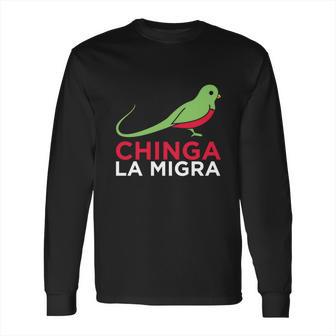 El Quetzal Dice Que Chinga La Migra Long Sleeve T-Shirt | Favorety UK