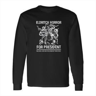 Eldritch Horror Halloween Long Sleeve T-Shirt | Favorety DE