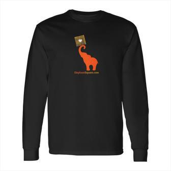 Elephant Square Fine Art Gallery Logo Tee Long Sleeve T-Shirt | Favorety UK