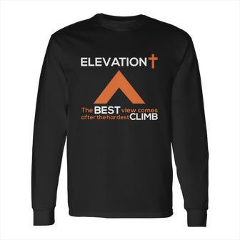 Elevation Church Shirt Long Sleeve T-Shirt | Favorety UK