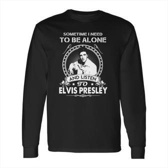 Elvis Presley Alonelisten Long Sleeve T-Shirt | Favorety CA