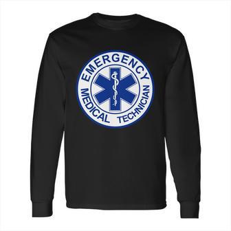 Emt Emergency Medical Technician Logo Long Sleeve T-Shirt | Favorety UK