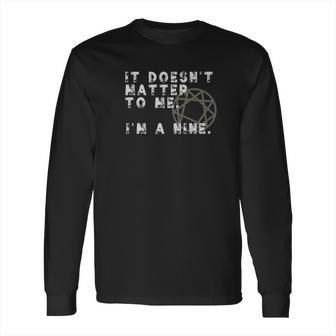 Enneagram Type 9 Nine The Peacemaker Personality Funny Long Sleeve T-Shirt | Favorety