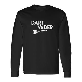 Evolution To Darts Vader Funny Darts Player Gift Long Sleeve T-Shirt | Favorety AU