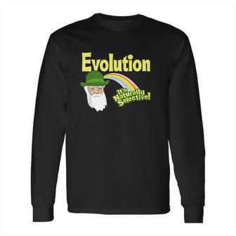 Evolution It Is Naturally Selective Charles Darwin Long Sleeve T-Shirt | Favorety CA