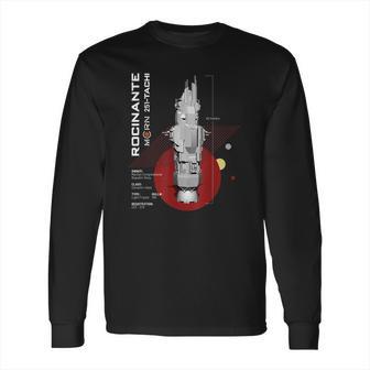 The Expanse Rocinante Ship T-Shirt Long Sleeve T-Shirt | Favorety DE