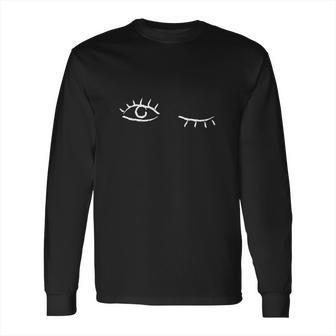 Eye Wink Design Mujer Enamorada Amor Long Sleeve T-Shirt | Favorety