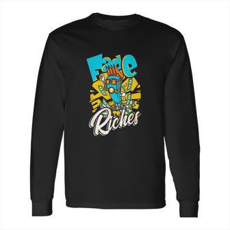 Fade To Riches Barber Hairstylist Long Sleeve T-Shirt | Favorety CA