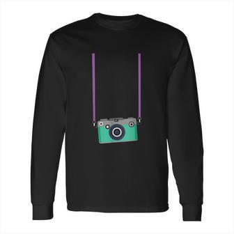 Fake Tourist Camera Graphic Long Sleeve T-Shirt | Favorety DE