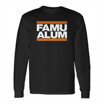 Famu Alum Collection By Graphic Snob Long Sleeve T-Shirt | Favorety AU