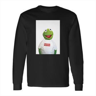 Fashionable Kermit Long Sleeve T-Shirt | Favorety AU