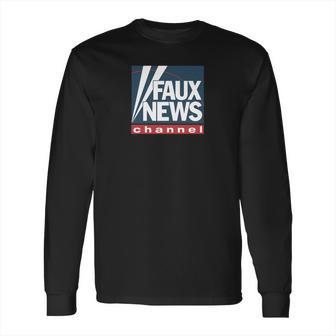 Faux News Channel Long Sleeve T-Shirt | Favorety AU