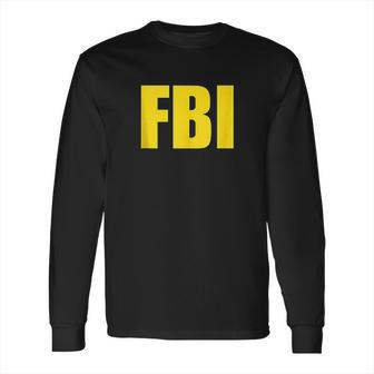 Fbi Federal Bureau Of Investigation Logo Long Sleeve T-Shirt | Favorety AU