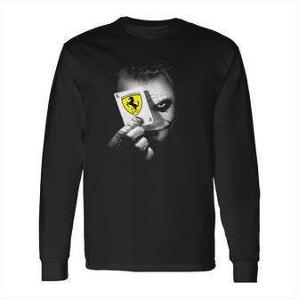 Ferrari Shirt Long Sleeve T-Shirt | Favorety UK