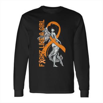 Fight Like A Leukemia Girl Long Sleeve T-Shirt | Favorety