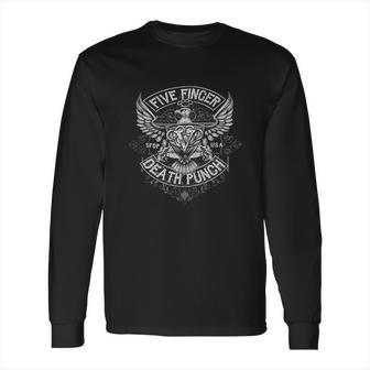 Five Finger Death Punch Howe Eagle Crest Long Sleeve T-Shirt | Favorety DE