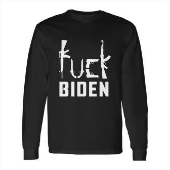 Fjb Lets Go Brandon Anti Biden Fuck Biden Long Sleeve T-Shirt | Favorety CA