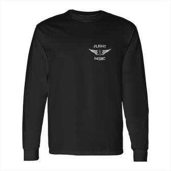 Flight Medic Wings From Ems Flight Safety Network Long Sleeve T-Shirt | Favorety CA