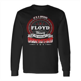 Floyd Shirt Family Crest Floyd T Shirt Floyd Clothing Floyd Tshirt Floyd Tshirt Gifts For The Floyd Long Sleeve T-Shirt | Favorety