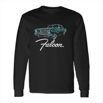 Ford Falcon Coupe Neon Lights Design Long Sleeve T-Shirt | Favorety CA