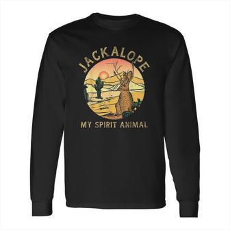 Forest Jackrabbit Desert Jackalope Long Sleeve T-Shirt | Favorety