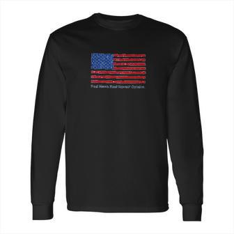 Fox News Channel Real News Long Sleeve T-Shirt | Favorety UK