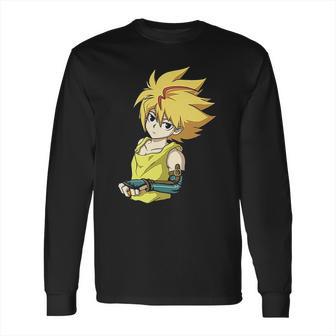 Free De La Hoya From Bey Blade Burst Long Sleeve T-Shirt | Favorety UK