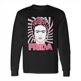 Frida Kahlo Portrait Graphic Long Sleeve T-Shirt | Favorety