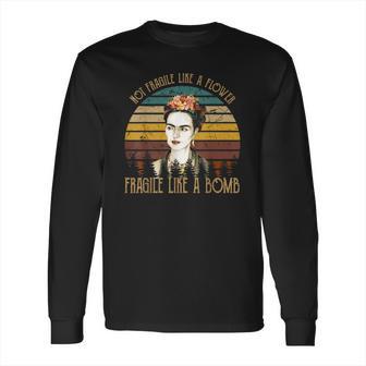 Frida Kahlo Retro Vintage Long Sleeve T-Shirt | Favorety UK